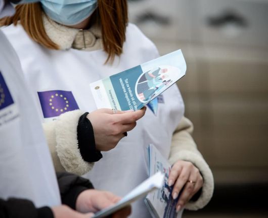 Campania de informare ,,Masca protejează, Vaccinul salvează"